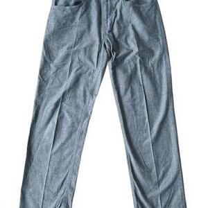 Columbia Omni-Shade Men's Light Blue Grey Chino 100% Cotton Pants - 32W 32L